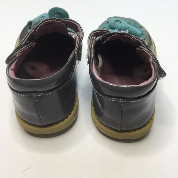 Livie & Luca Gray Blossom Shoes Size 7 - Picture 6 of 7